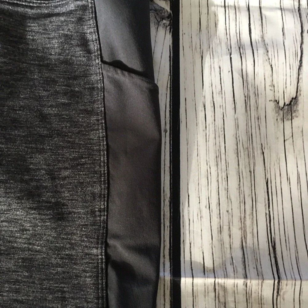 Athleta Jogger Pants Womens Size M Gray‎ Pockets  Stretch Heathered